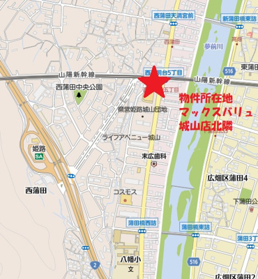 【地図】 | 西蒲田　菅野貸店舗