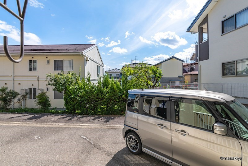 サンシティハイツの展望|眺望（１Ｆ）
写真は同じ建物内の別のお部屋のものです。