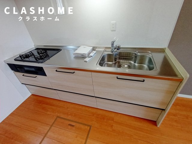 南天白一戸建てのキッチン