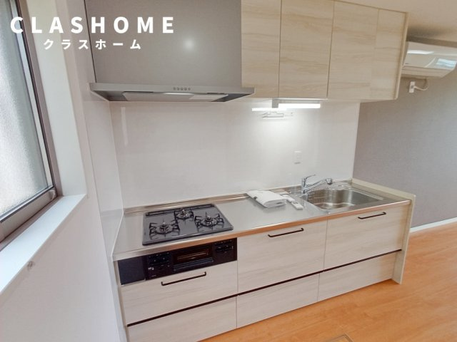 南天白一戸建てのキッチン