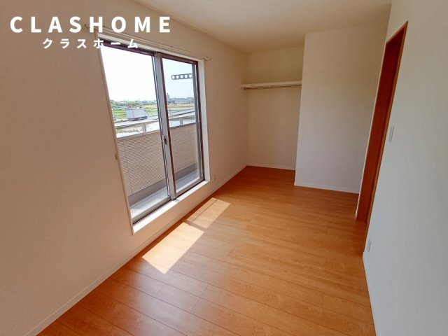 南天白一戸建ての寝室