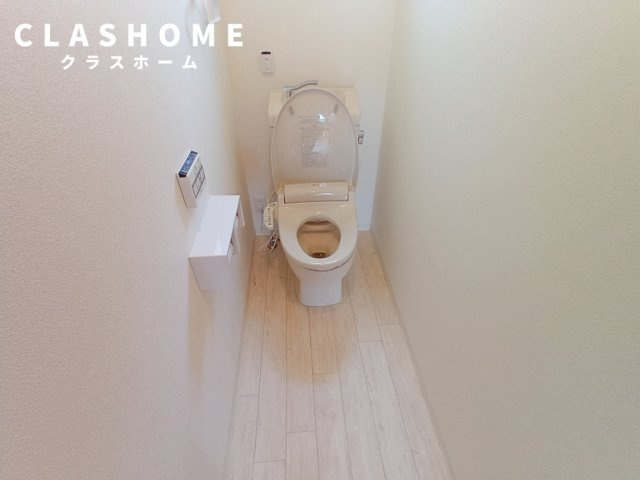 南天白一戸建てのトイレ