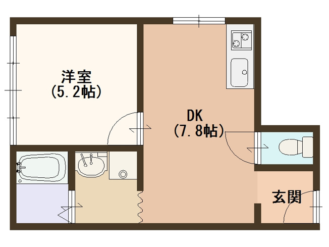 【間取り】 | 松田マンション