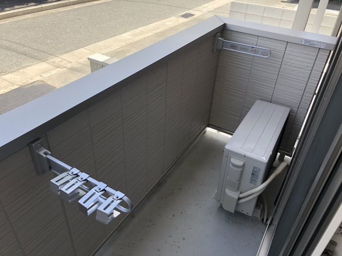SOLEADO鳴尾のバルコニー