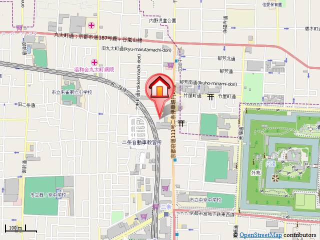 アルカス二条（旧：ドーリア二条）の地図