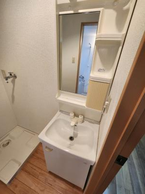 アルカス二条（旧：ドーリア二条）の洗面所|洗面脱衣所