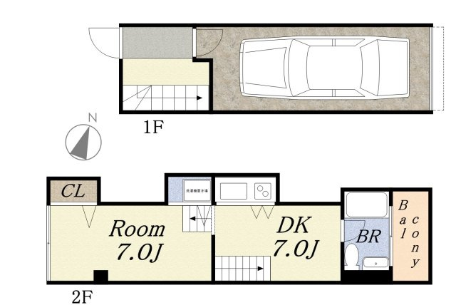 【間取り】 | U residence 弁天町