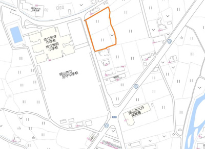 【地図】 | ◇北区大井◇720坪の土地◇学校近い！市街化区域◇