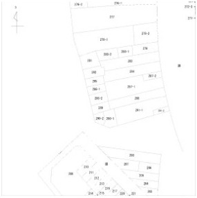 【土地図】 | 能代市畠町208・売地★商談中★
