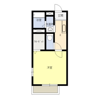 【間取り】 | グレースコートC