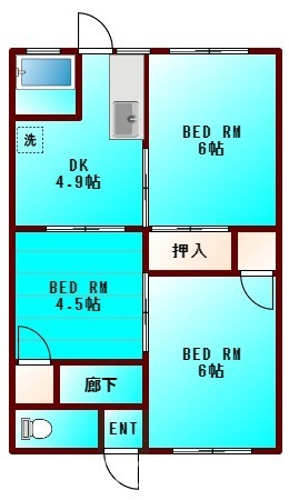 【間取り】 | 薮内マンション