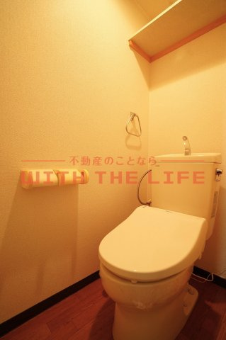 プリティパーク小森野【キャッシュバック対象物件】のトイレ|シンプルで使いやすいトイレです