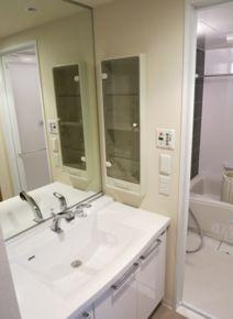 江東区豊洲３丁目の賃貸マンションの独立洗面台