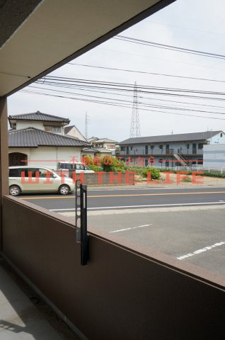 カンファート三潴 【キャッシュバック対象】のバルコニー|広々としたバルコニーです