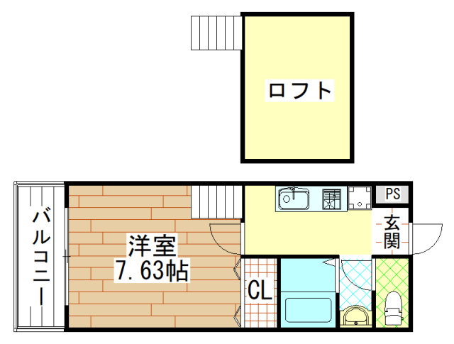 セントポリア衣摺の間取り