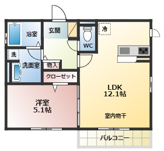 【間取り】 | Re Court Luna