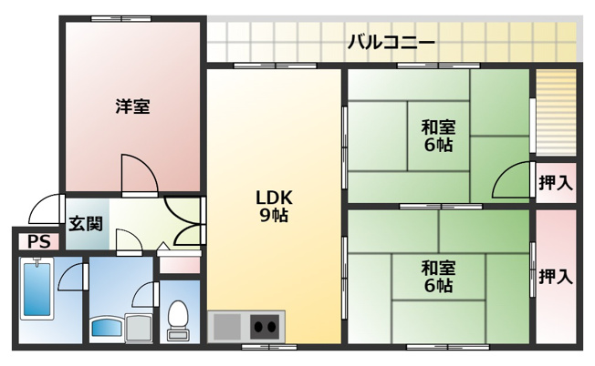 【間取り】 | ラインプラザ本郷
