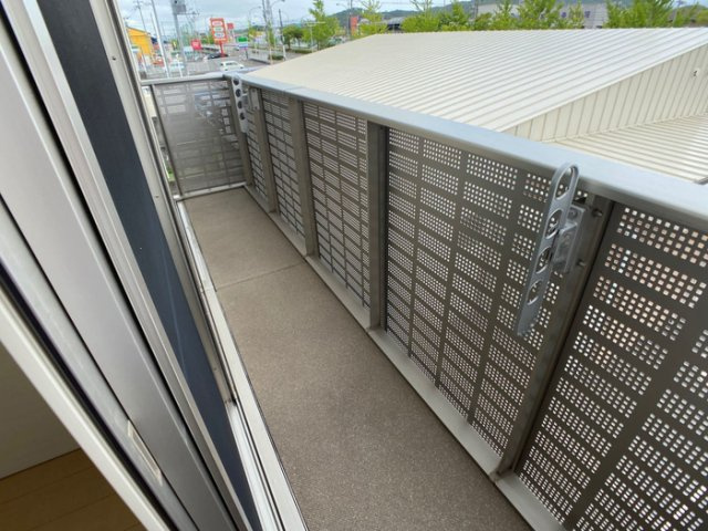 ウィット塩屋のバルコニー