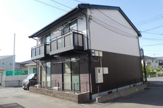 倉敷市日ノ出町１丁目のアパートの外観