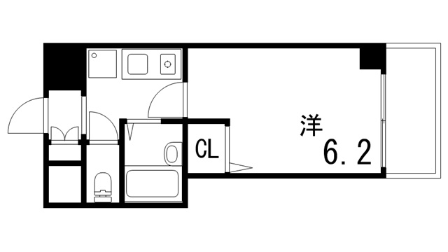 アルシュ住吉の間取り