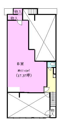 堺市北区百舌鳥赤畑町　貸店舗[物件番号：250387]の間取り