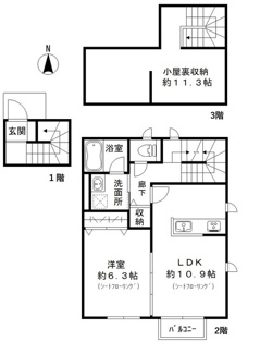 【間取り】 | ミント武蔵野