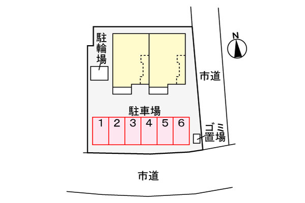 フレッサMの区画図