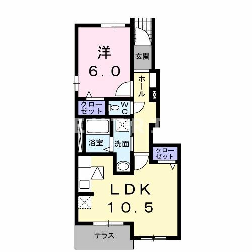 ショコラの間取り|間取図