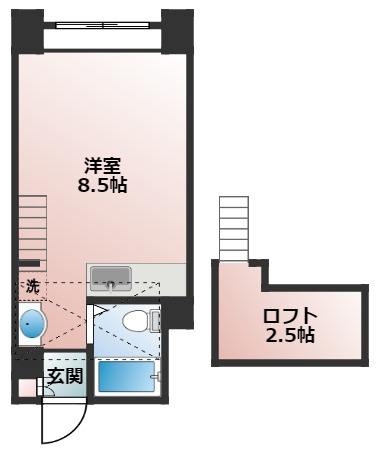 【間取り】 | シャトー北24条 | 間取りです