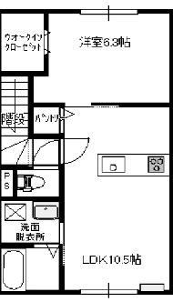 レジデンスＭの間取り