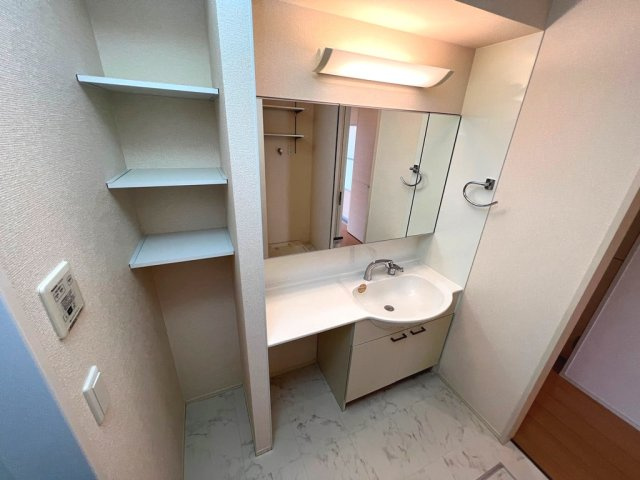 ハイム杉山 B棟の洗面所