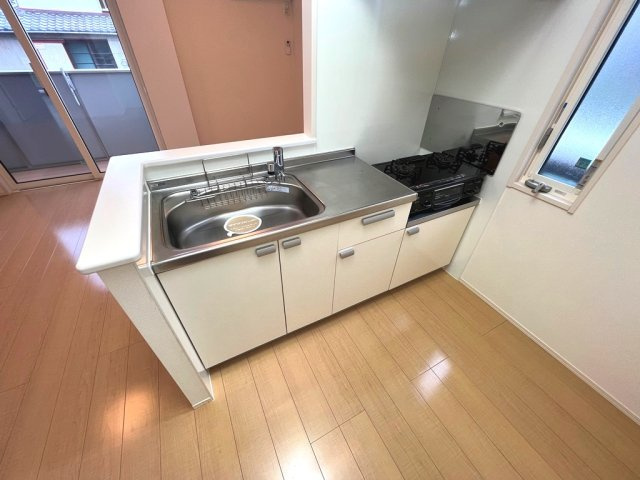 ハイム杉山 B棟のキッチン