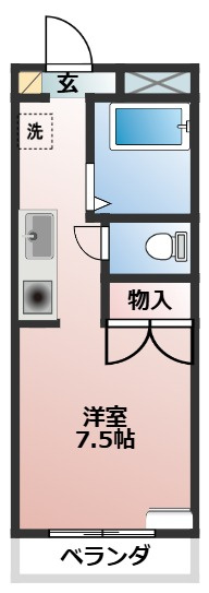 フォレストあおばの間取り