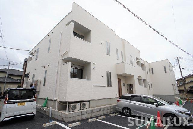 熊本市中央区黒髪６丁目のアパートの外観