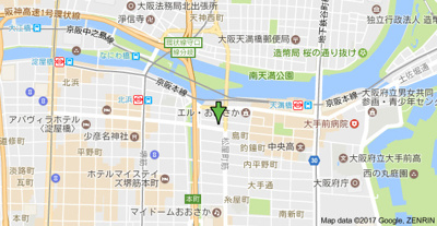 【地図】 | プレサンス中之島公園パークレジデンス