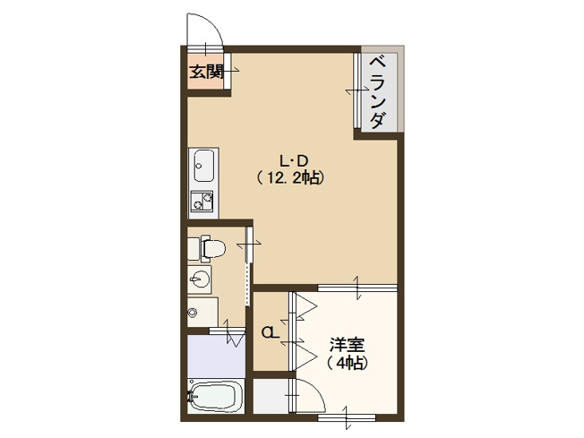 【間取り】 | Fmaison住吉公園南