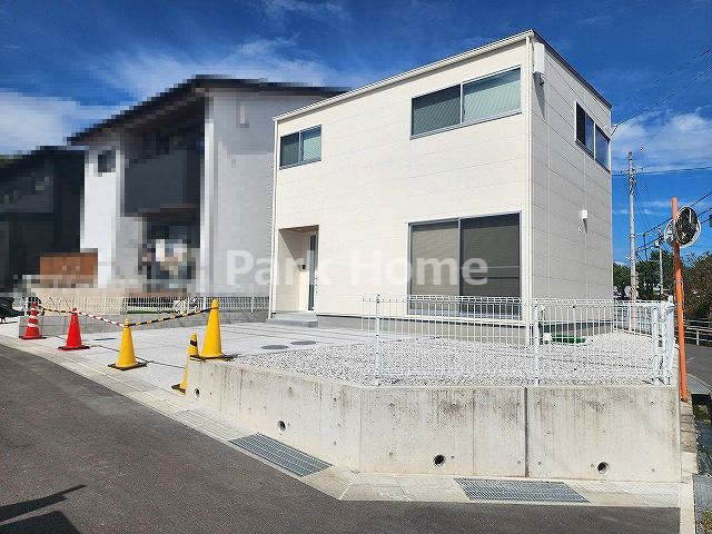 高知市神田①　戸建ての前面道路含む現地写真|1号地