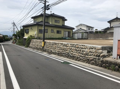 【前面道路含む現地写真】 | 佐久市小田井建売住宅用地