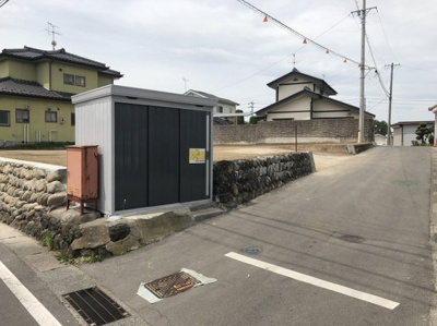 【前面道路含む現地写真】 | 佐久市小田井建売住宅用地
