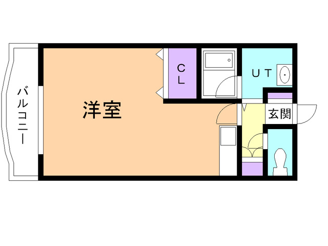ガーネットの間取り
