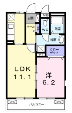 【間取り】 | アミティエI