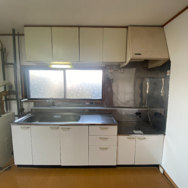 吉岡ハイツ1号棟のキッチン