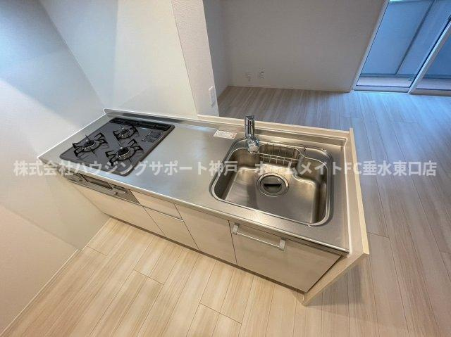 クローバー富士5号館のキッチン