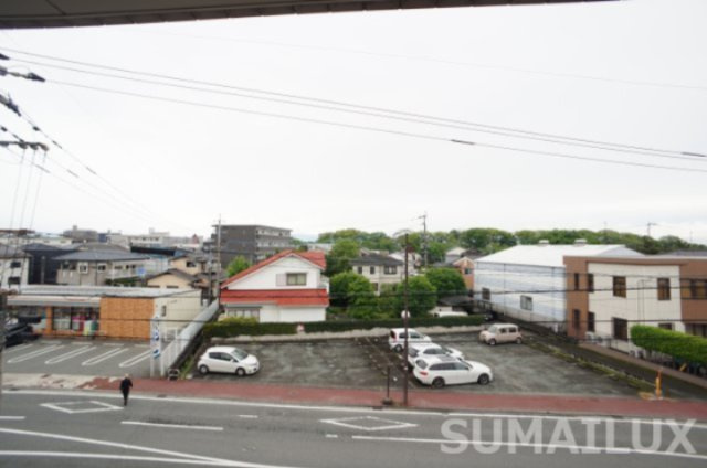 熊本市西区蓮台寺１丁目のアパートの展望
