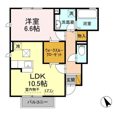 アムールの間取り
