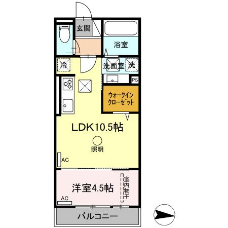 マーレ京町の間取り