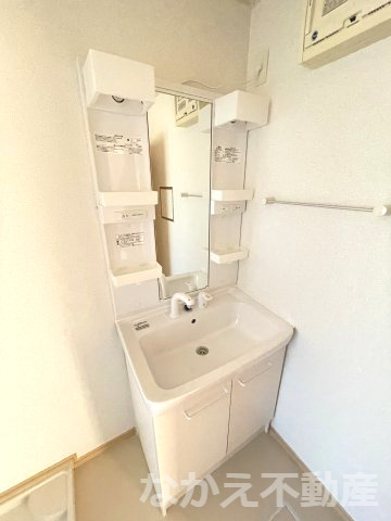 【洗面所】 | 広い洗面スペース