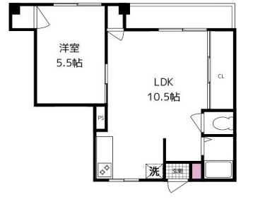 【間取り】 | オレンジビル