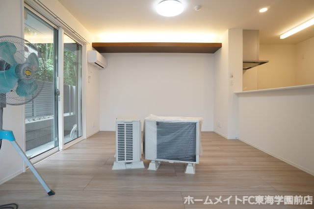 熊本市中央区京町２丁目のアパートの居間・リビング
