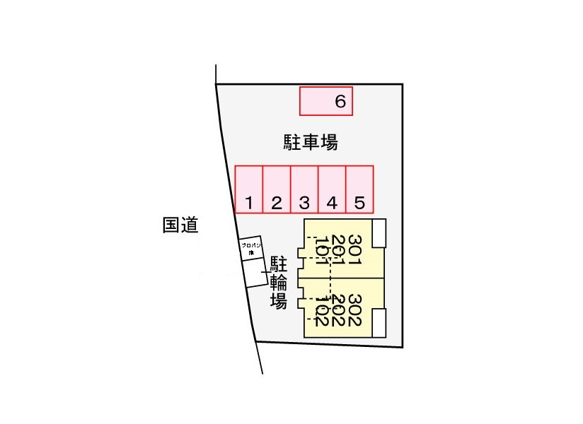 Jpride　椿の区画図
